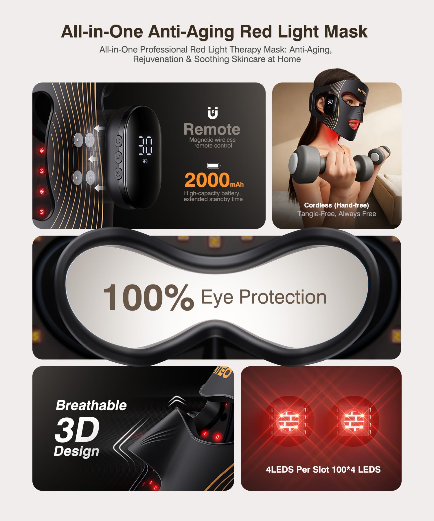 INTEO held in hand to show size and portability for travel convenience