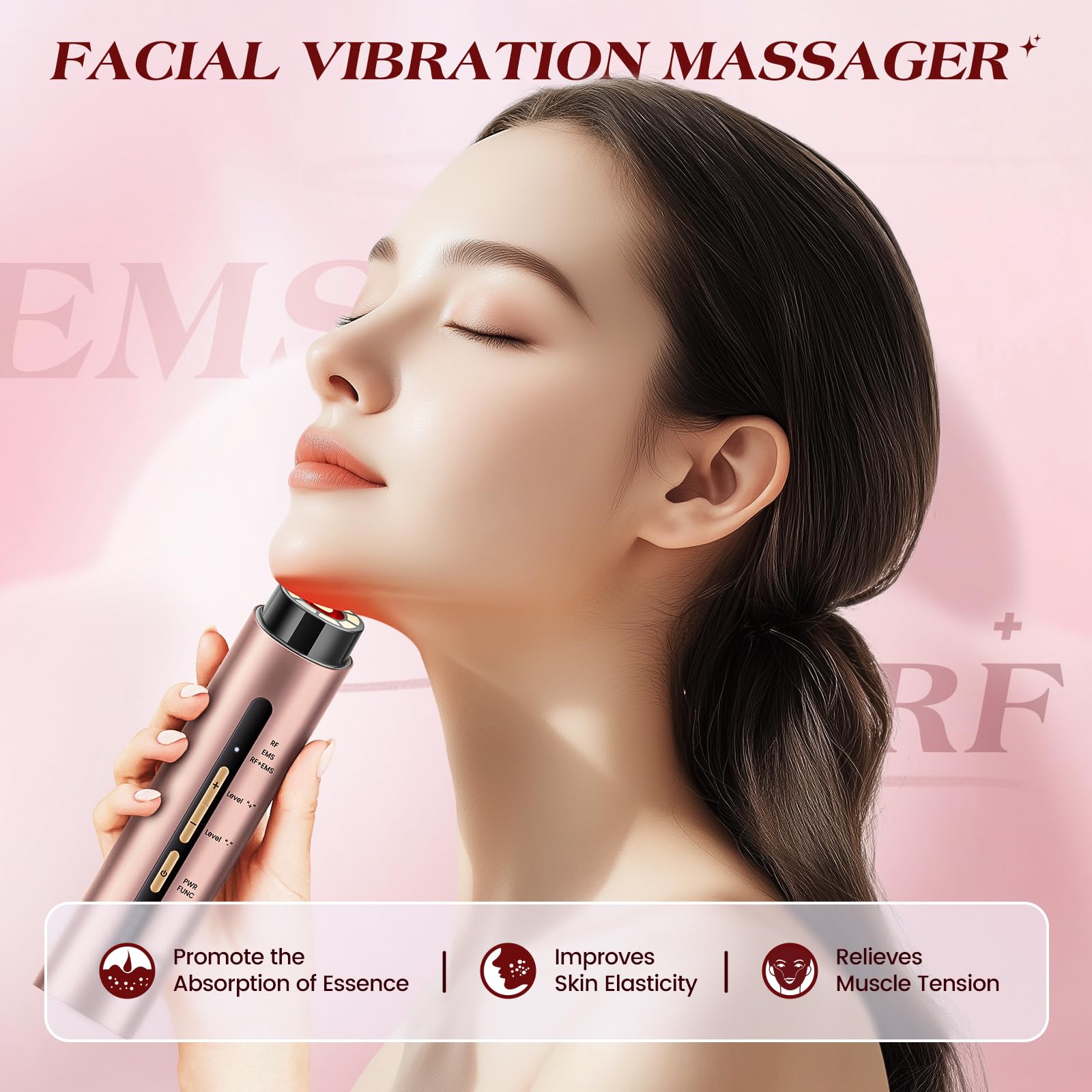 INTEO Microcurren serum-penetration mode during routine use