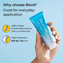 InterZERO UV Aqua Rich second-skin-apply creates an even base without greasiness.