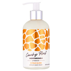 IntiMD Coochy Plus Citrus Elixir bottle shows moisturizing formula for smooth shave
