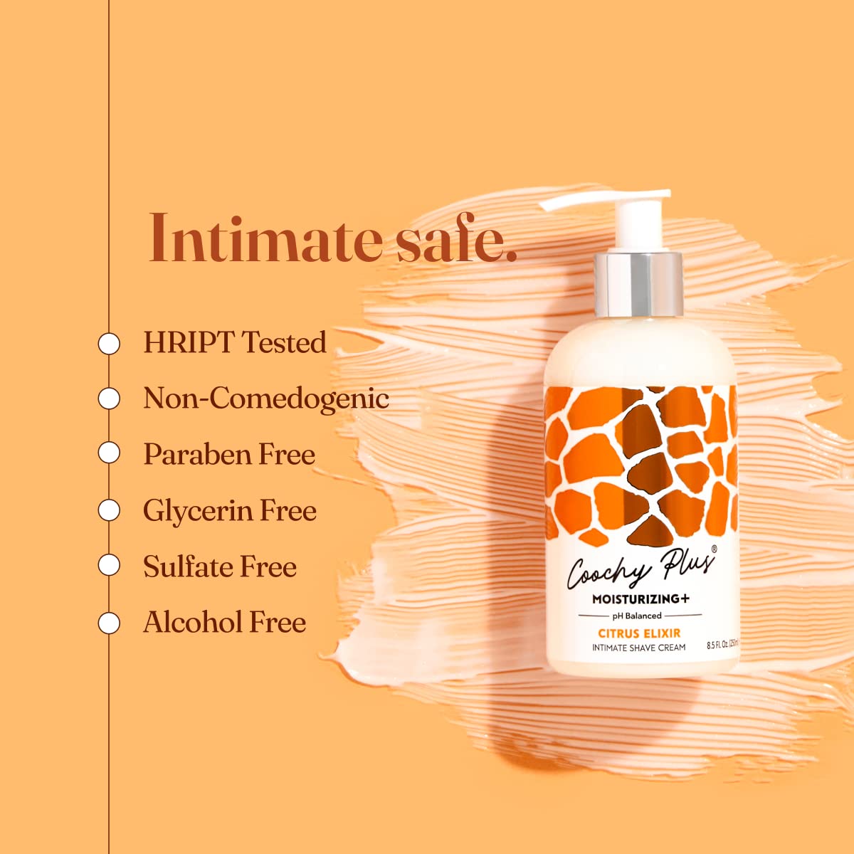 IntiMD Coochy Plus avocado oil and aloe rich formula for sensitive areas