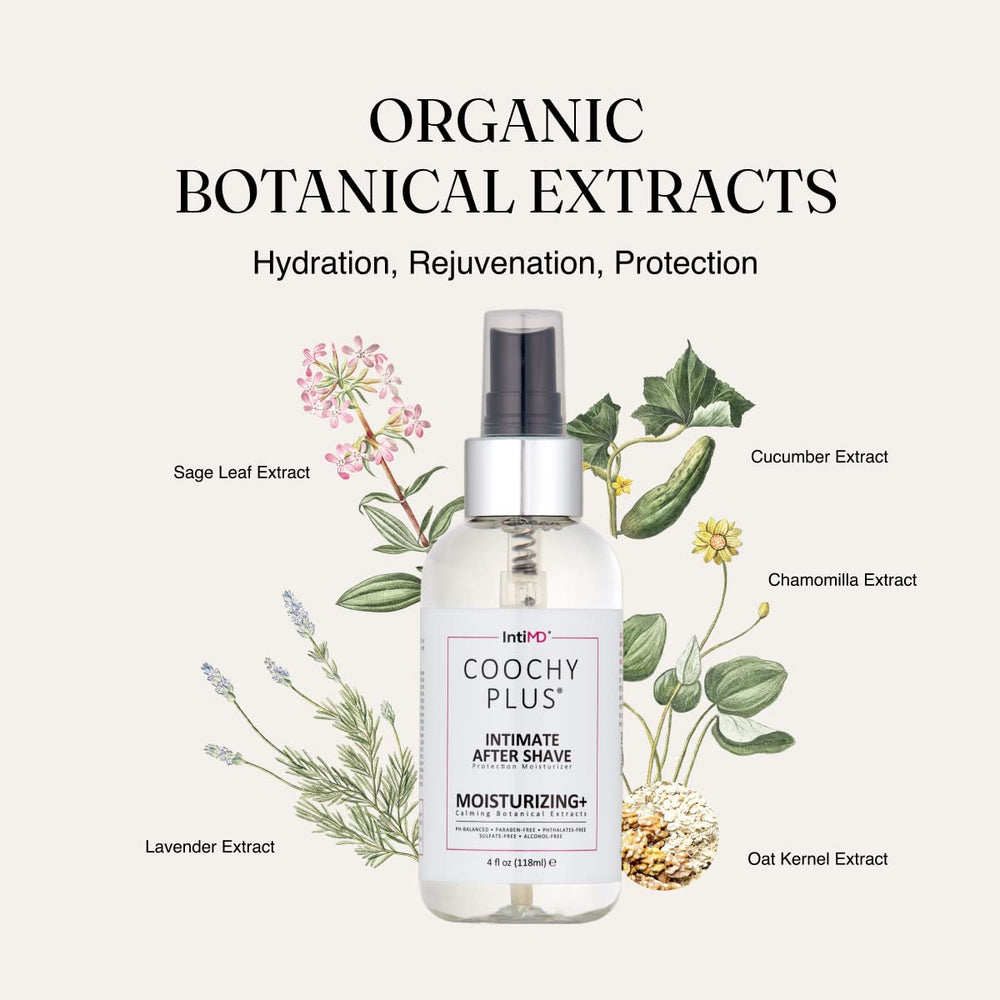 IntiMD Coochy label ingredients highlight paraben-free formula
