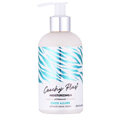 IntiMD Coochy Plus Coco Allure bottle showing moisturizing formula for intimate skin