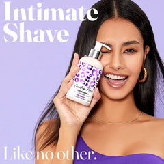 IntiMD Coochy Plus cream swirl highlighting rich hydration.