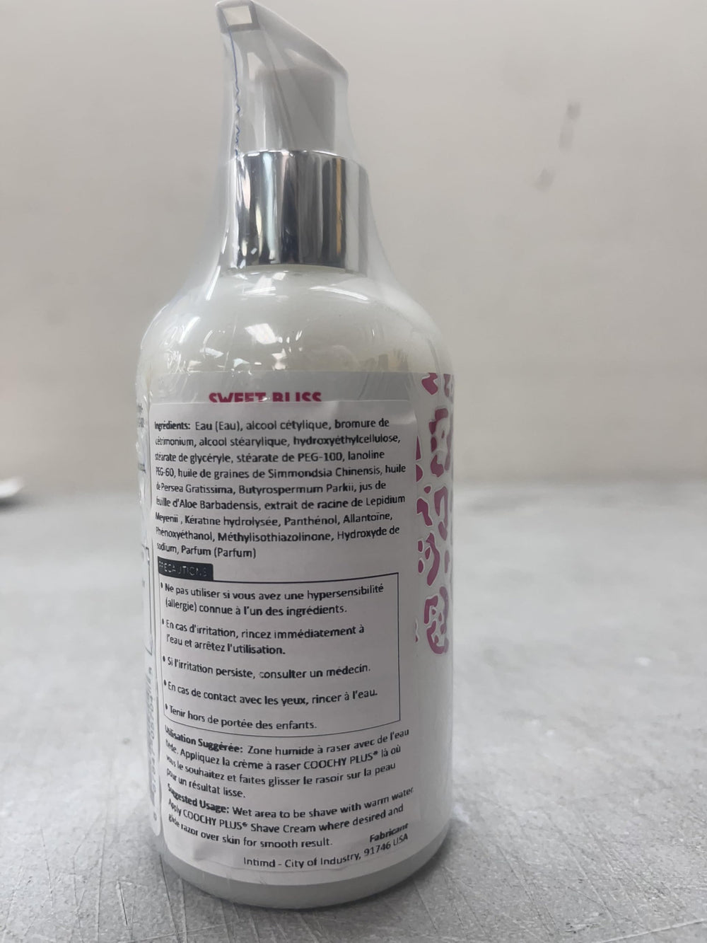 IntiMD Coochy Plus Sweet Bliss travel-pack shows compact everyday use.