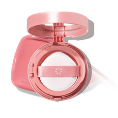 INTO YOU Cream Blush Air Cushion Sunlit Peach packaging is portable for on-the-go color touch-ups.