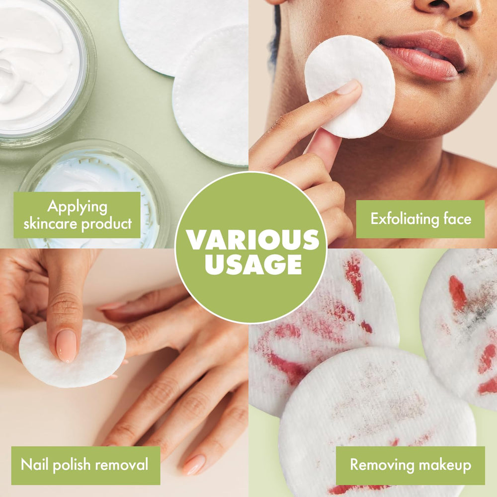 Intrinsics Premium Cotton Ovals offer high absorbency for quick cleansing.