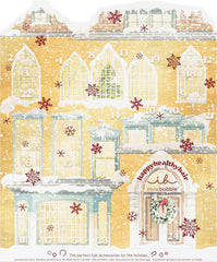 Invisibobble Beauty Advent Calendar 2023—24 surprises reveal festive hair accessories for easy daily styling.