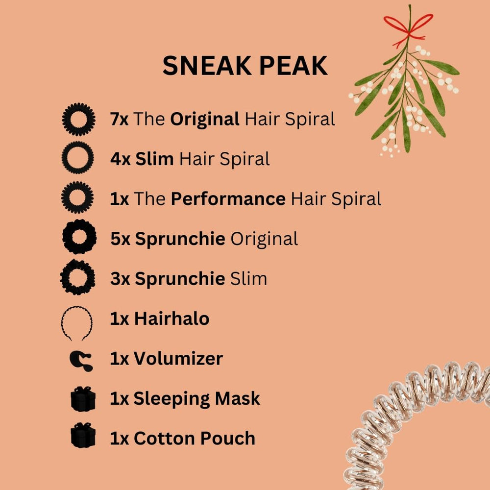 Invisibobble collection featuring varied elastic bands and accessories for gentle, comfortable wear.