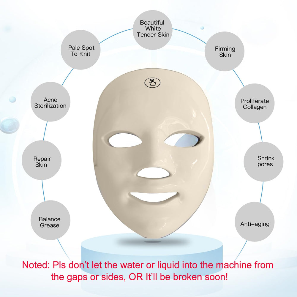 IOBTY maize-yellow mask on nightstand setup for convenient skincare routine