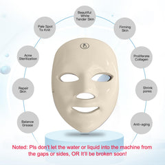 IOBTY maize-yellow mask on nightstand setup for convenient skincare routine