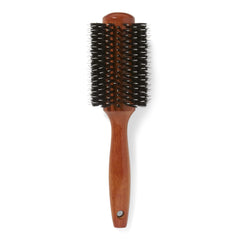 Ion Golden Wood Boar Bristles closeup highlights smoothing action and frizz control.