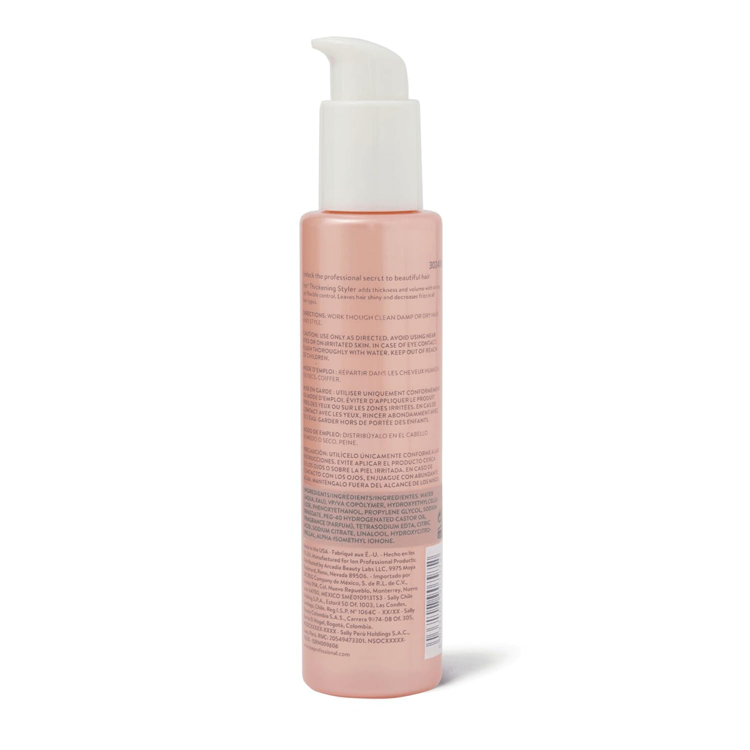 ion Thickening Styler hands-application demonstrates easy dispersion for flexible control