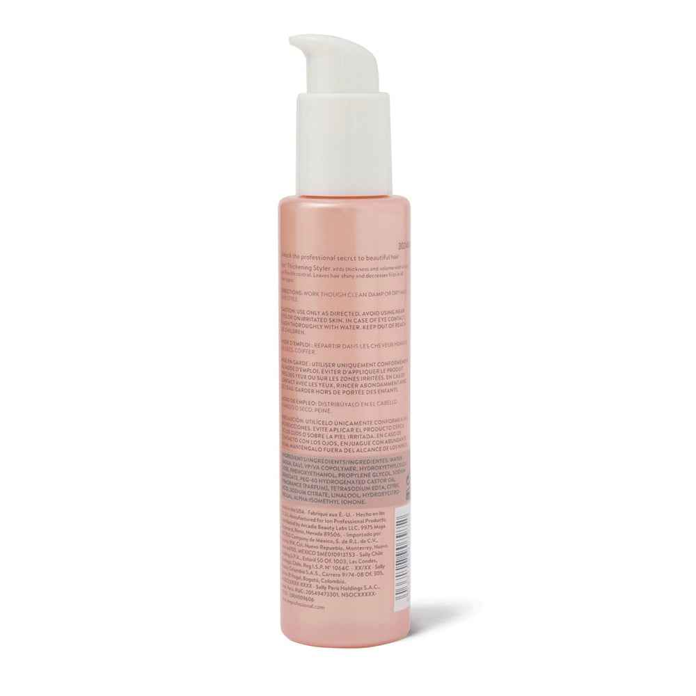 ion Thickening Styler hands-application demonstrates easy dispersion for flexible control