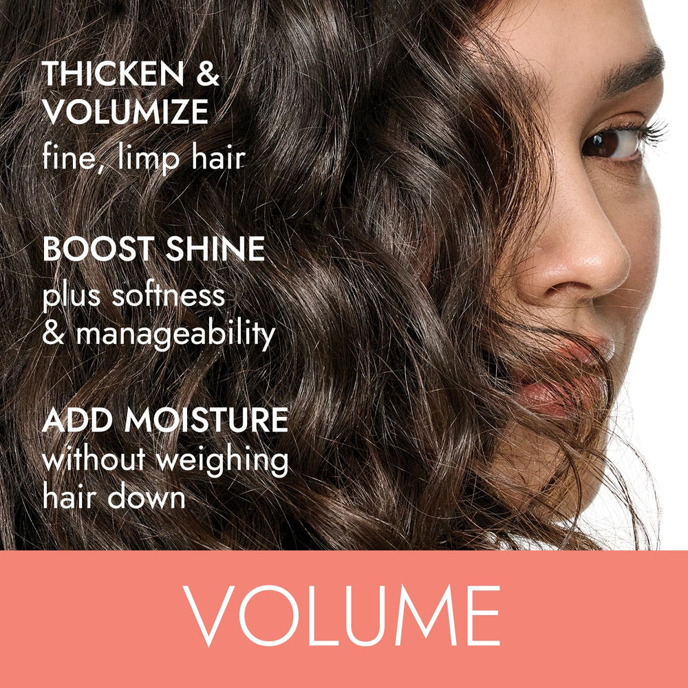 ion Thickening Styler model-styled hair with flexible hold