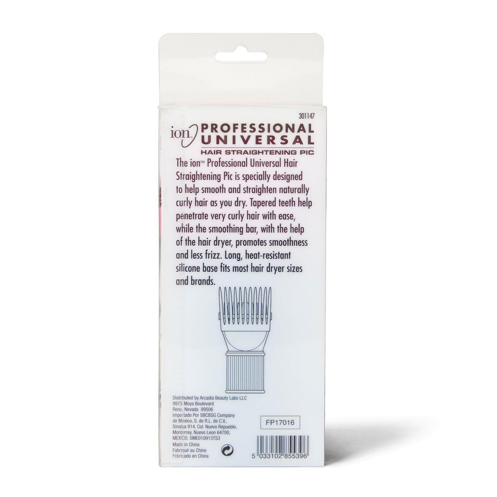 Ion Universal Attachment slip-resistant silicone base ensures steady handling during drying