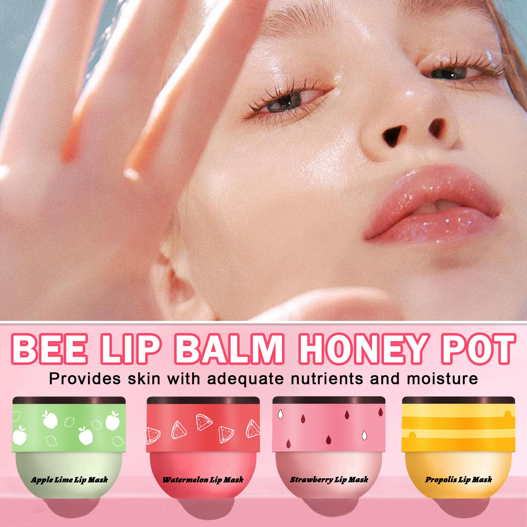 IONSGAKO Four flavors honey strawberry watermelon apple lime collection
