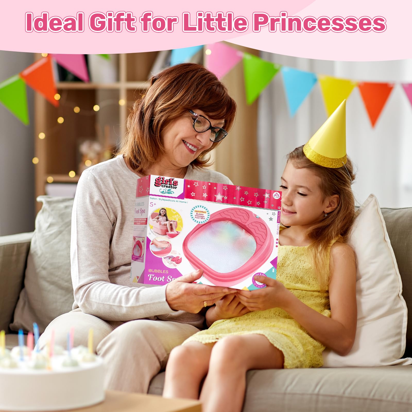 IPOOLTENG Christmas gift ready spa kit suits birthdays and holidays.