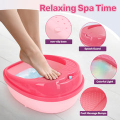 IPOOLTENG Complete Kids Spa Kit includes tub bag eye mask and more for creative play.