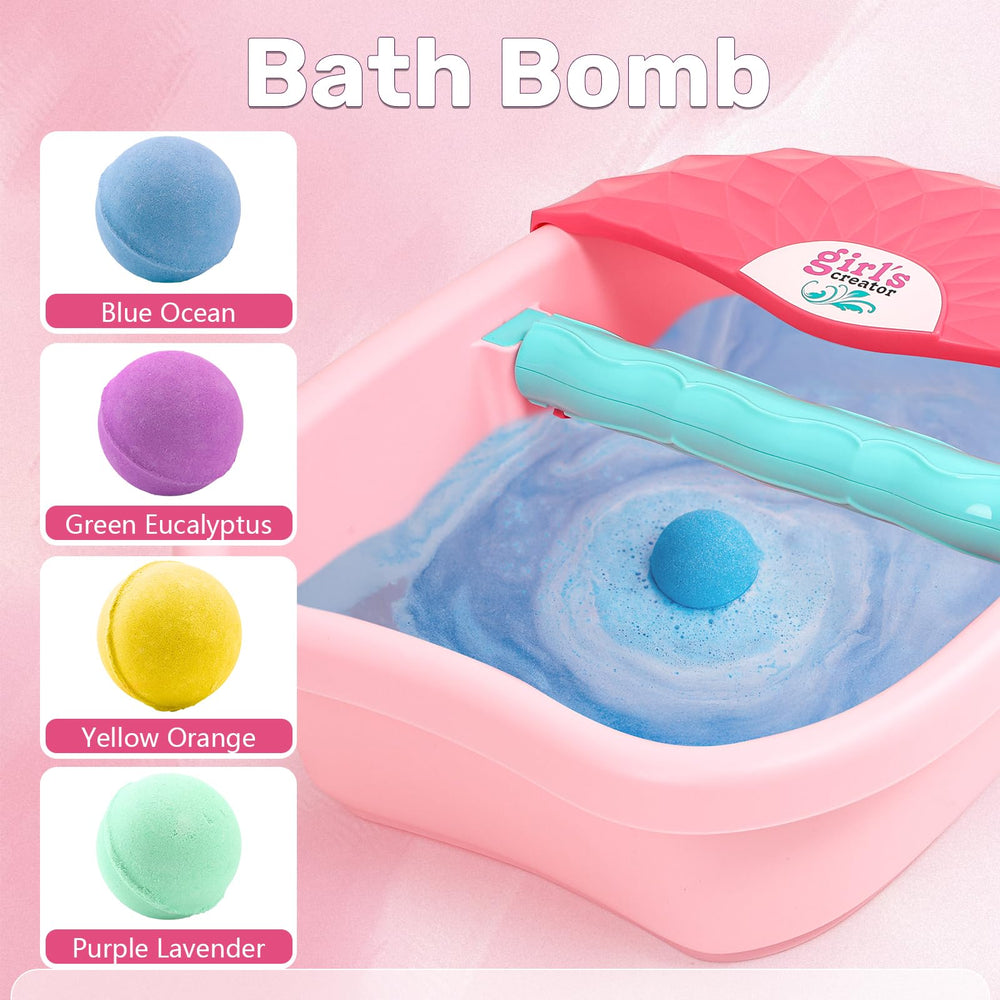 IPOOLTENG Kids Foot Spa Kit bath salts offer aromatic fun without mess.