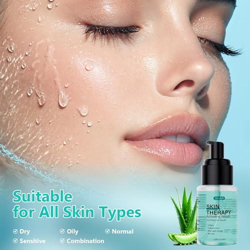 Ipsify serum product shot illustrating lightweight, non-greasy texture during daytime routine