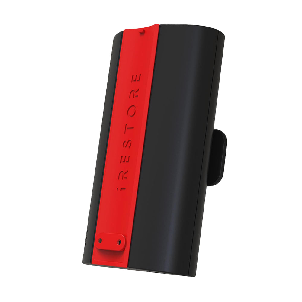 iRestore Elite control panel and compact design for quick setup.