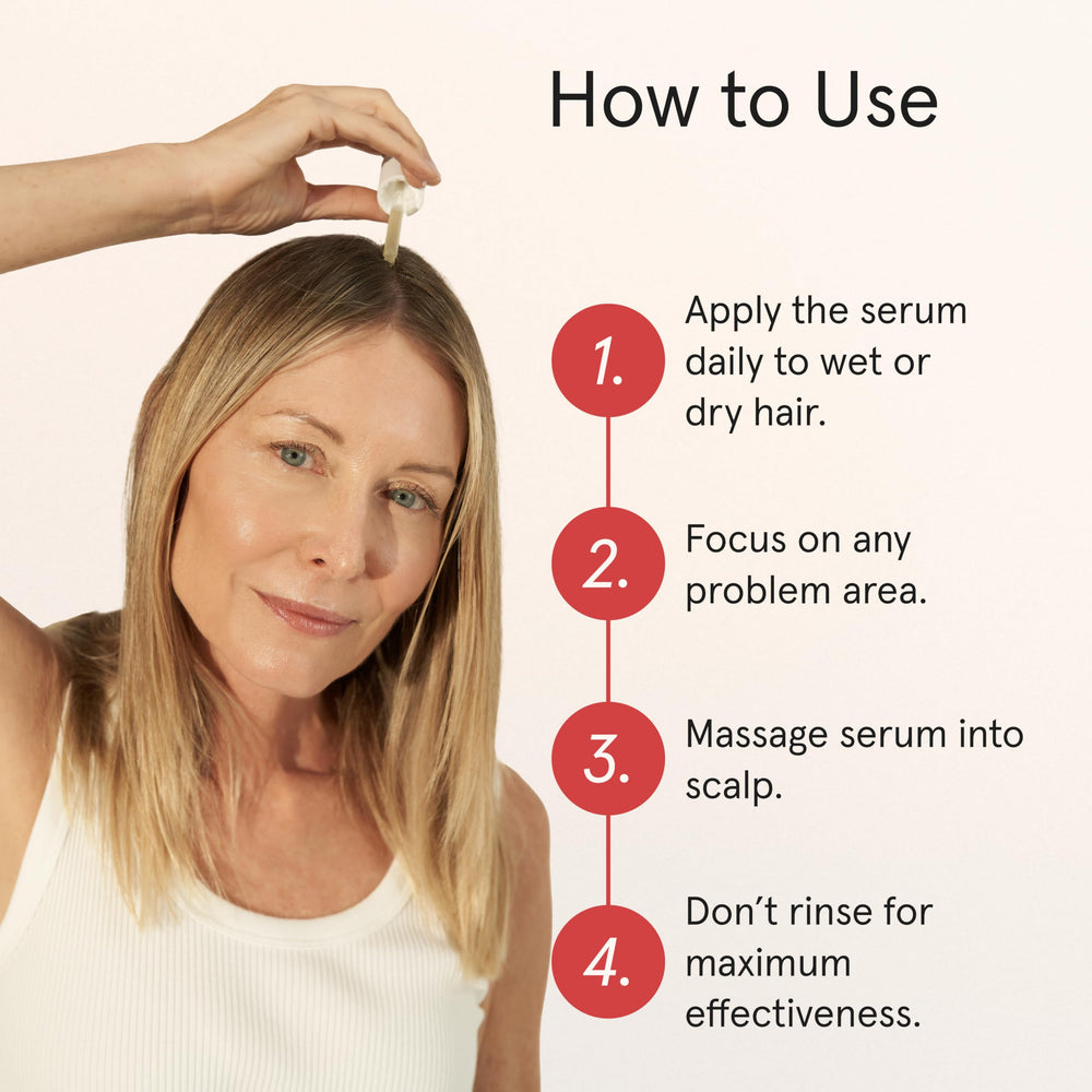 iRestore Scalp Serum vegan, cruelty-free formula safe for color-treated hair.