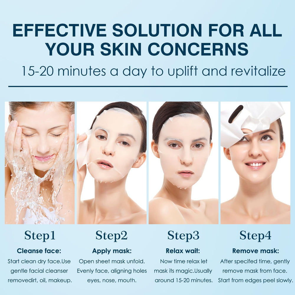 All-skin-types friendly IREV mask ready for diverse skin care needs.