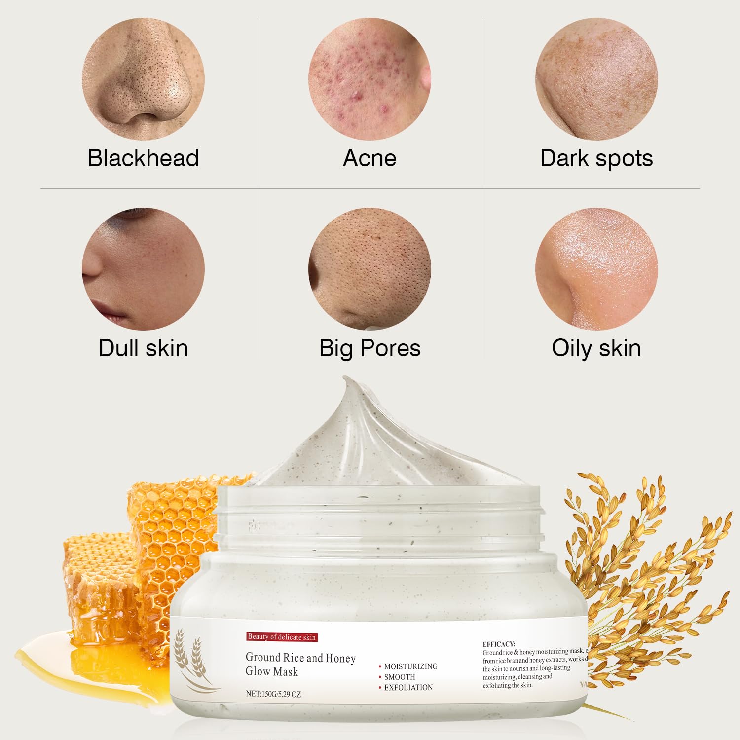 IREV face masks-creamy-texture-hydration: luxurious hydration without drying.