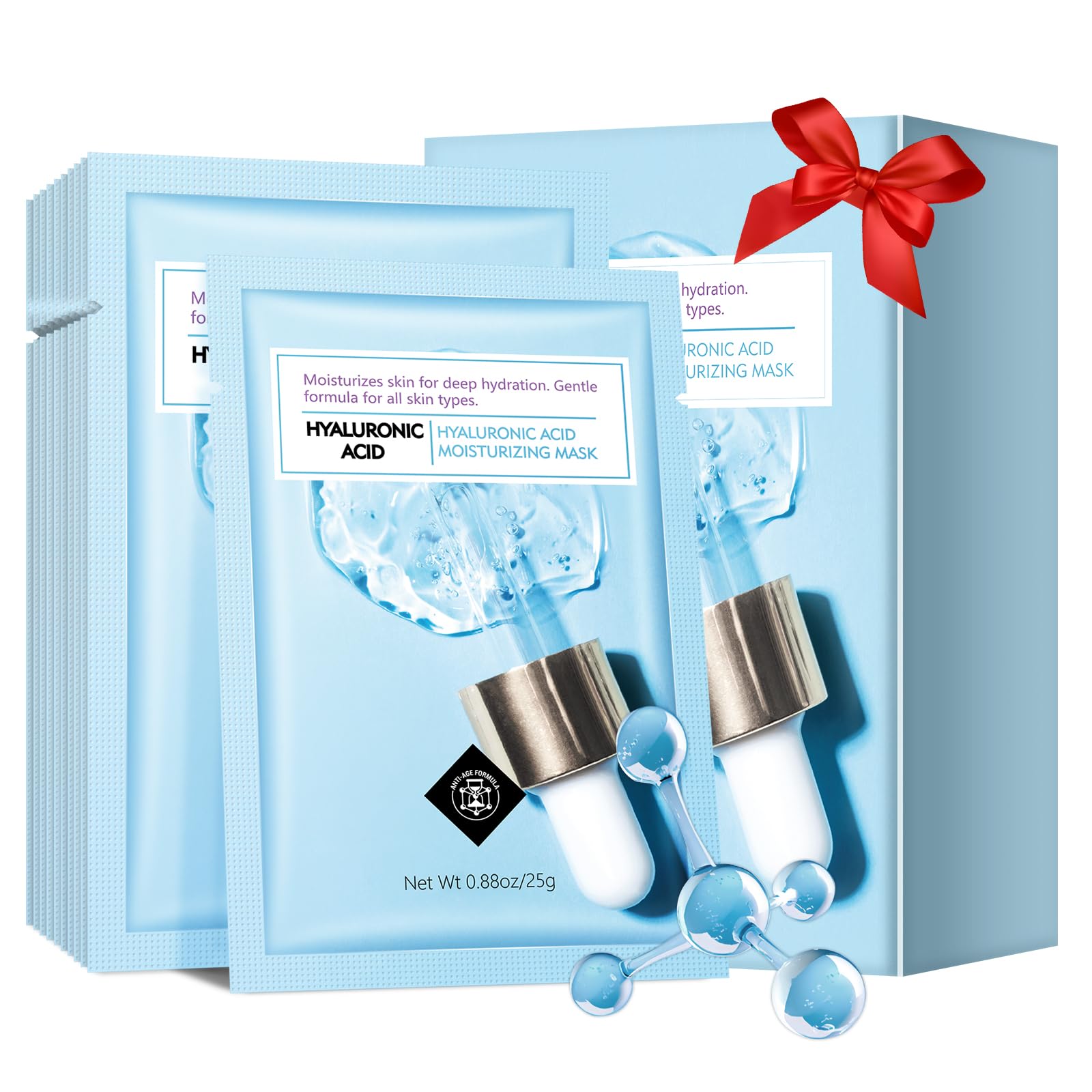 IREV Hyaluronic Acid Face Mask moisture-boost close-up for hydrated skin.