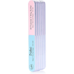 Iridesi 4 Way Nail File gray 3000 grit delivers a natural shine