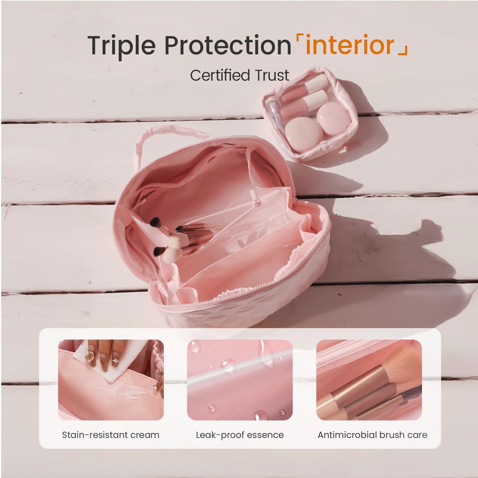 IrisCargo gift-ready cosmetic organizer offers practical style for gifting.