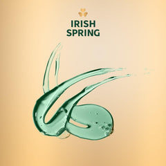 Irish Spring Aloe Mist lather close-up shows rich suds for easy cleansing.