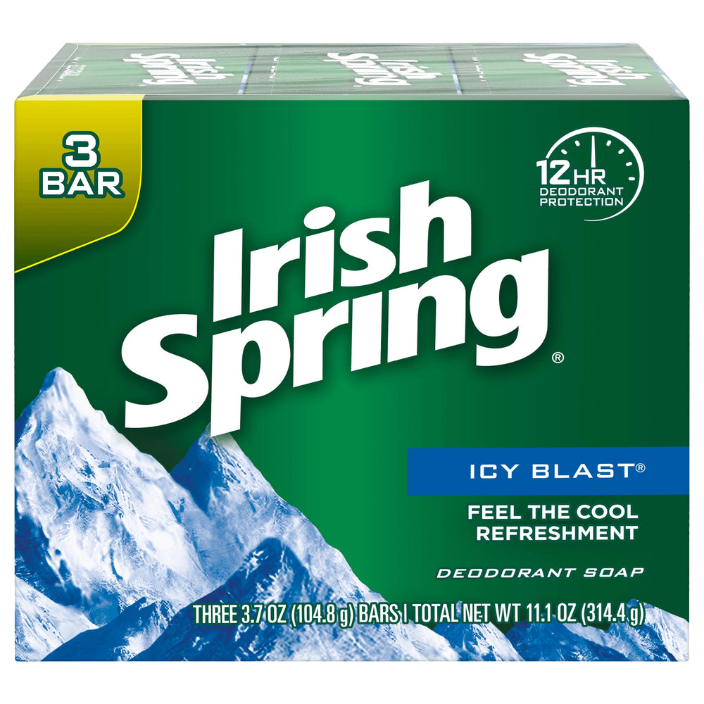 Irish Spring Icy Blast bath bar delivers refreshing cleanse for mornings