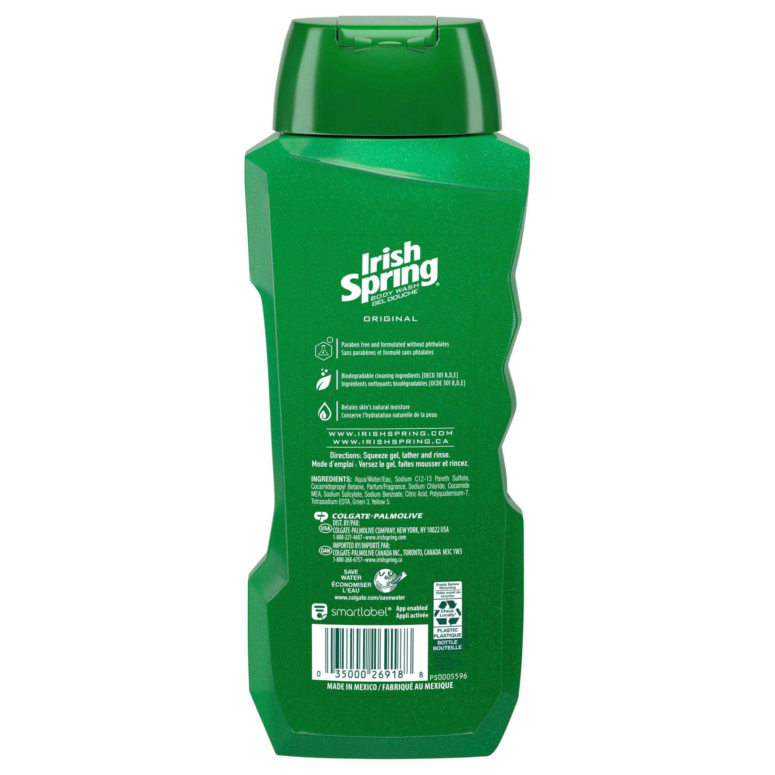 Daily shower scene with Irish Spring Original aroma in the bathroom