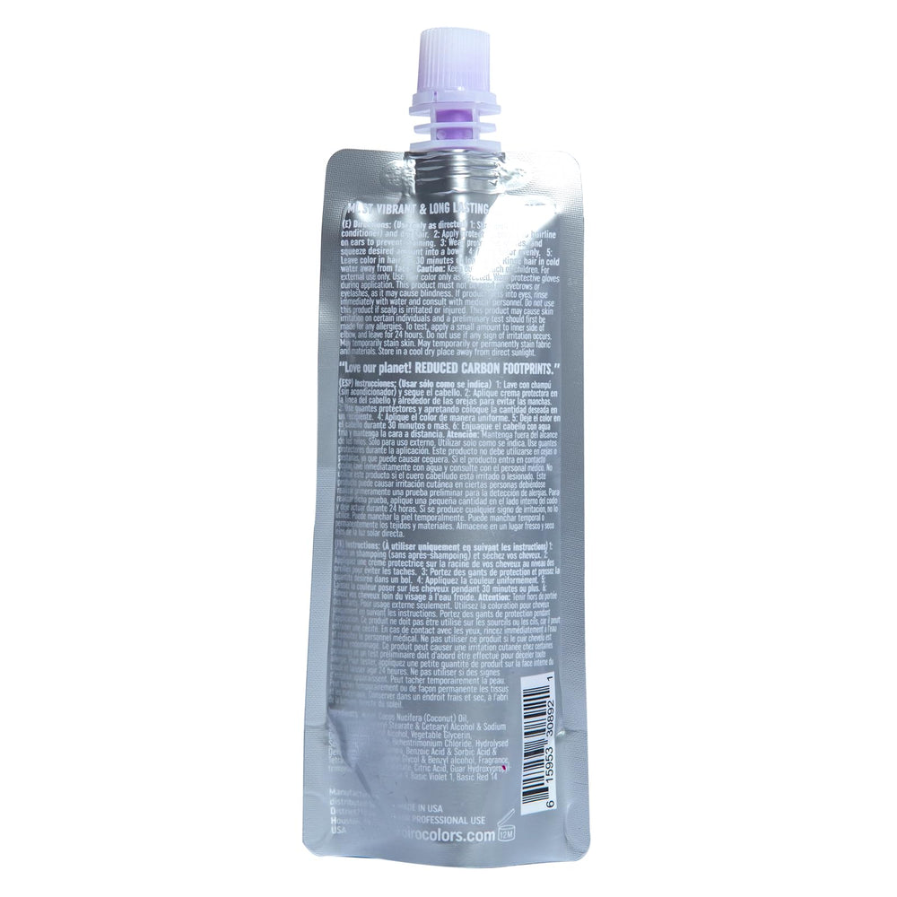 iroiro pastel lavender cream texture close-up showing nourishing coconut oil