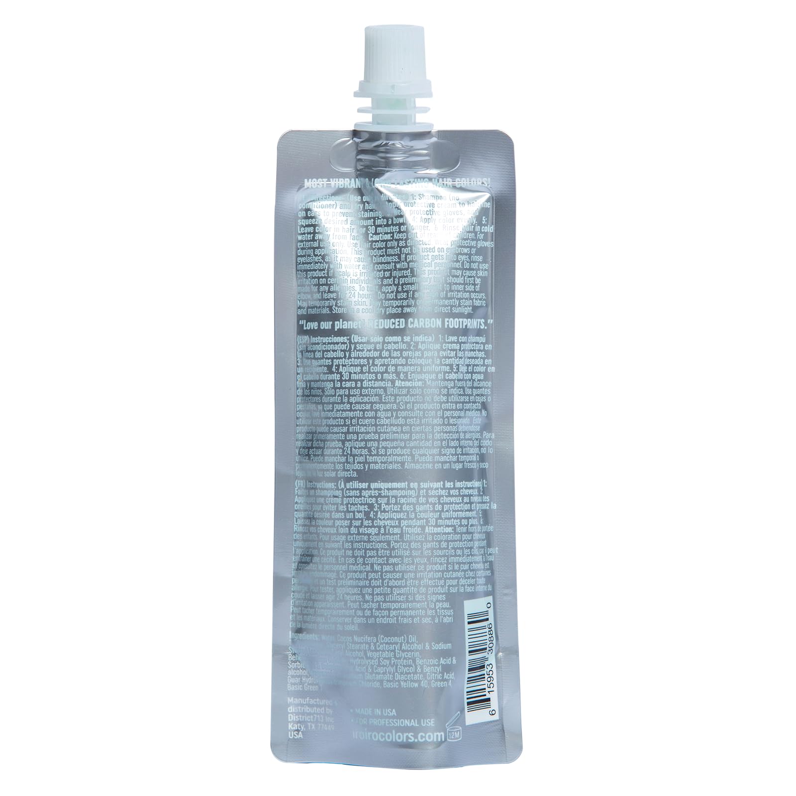 iroiro semi-permanent hair color forest green highlights vibrant, lasting shade with nourishment.
