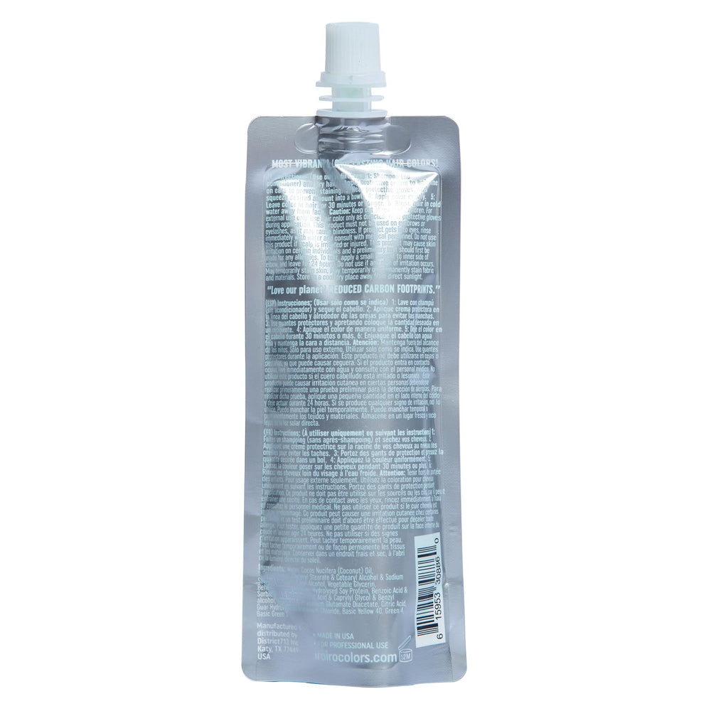 iroiro semi-permanent hair color forest green highlights vibrant, lasting shade with nourishment.