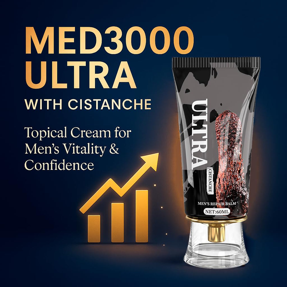 Irvy MED3000 Ultra cistanche-focused image highlights herbal vitality support.