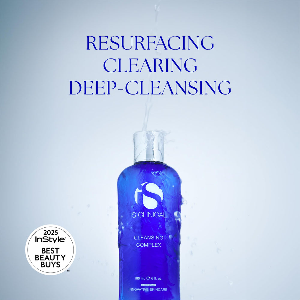 is-clinical-cleansing-complex-pore-cleanse shows deep-clean action helping minimize pore appearance.