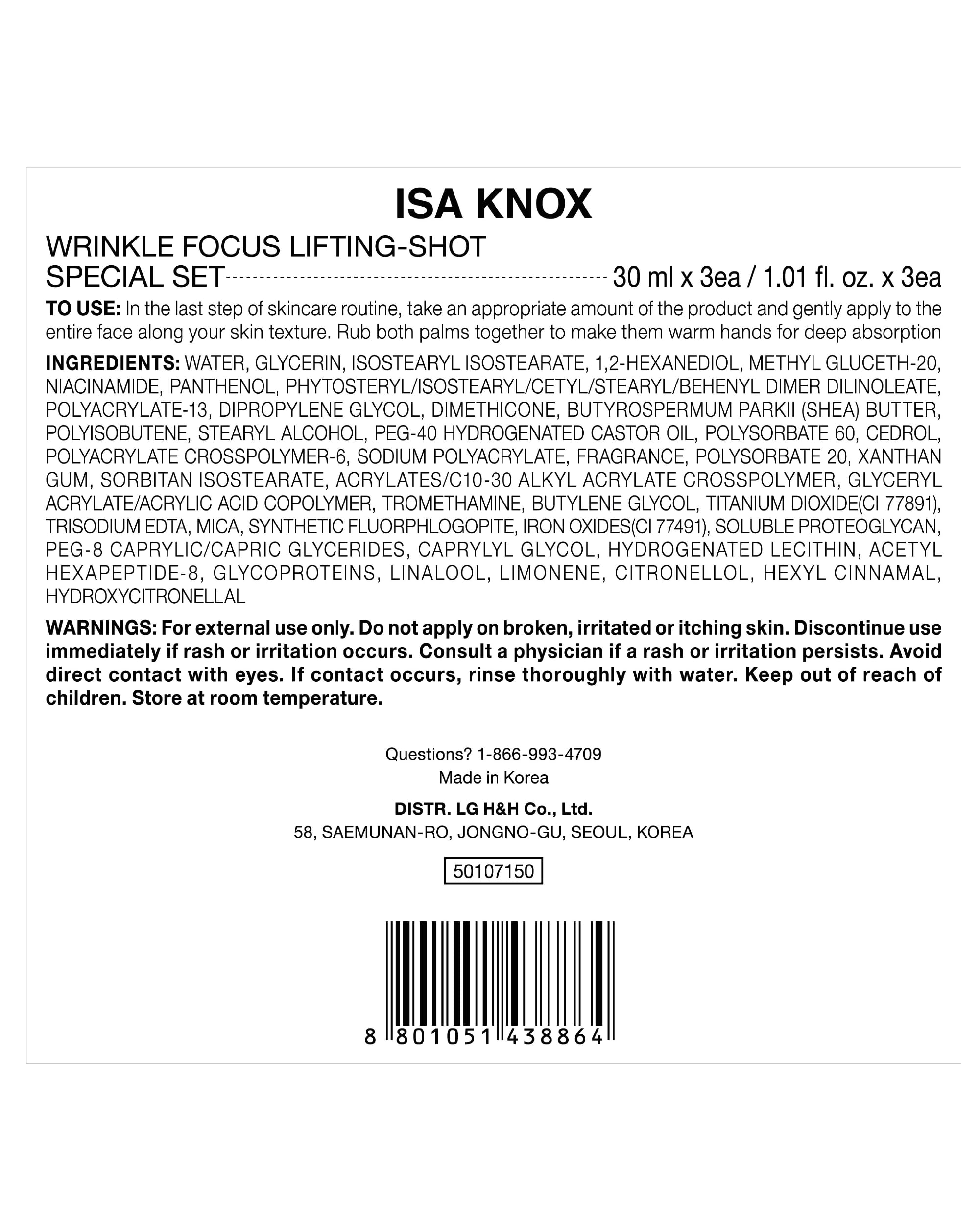 Isa Knox brand history as a landmark in progressive wrinkle care