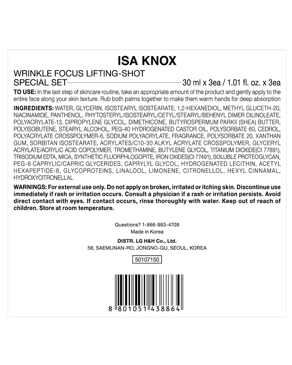 Isa Knox brand history as a landmark in progressive wrinkle care