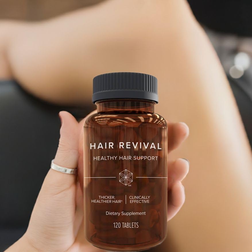 Isagenix Hair Revival scalp health illustration demonstrates nourishing scalp support
