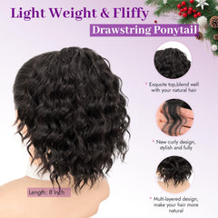 Isaic Ponytail Extension breathable-net ensures comfortable wear during long events.