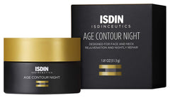 ISDIN Age Contour Night Cream packaging image highlights premium nightly anti-aging care