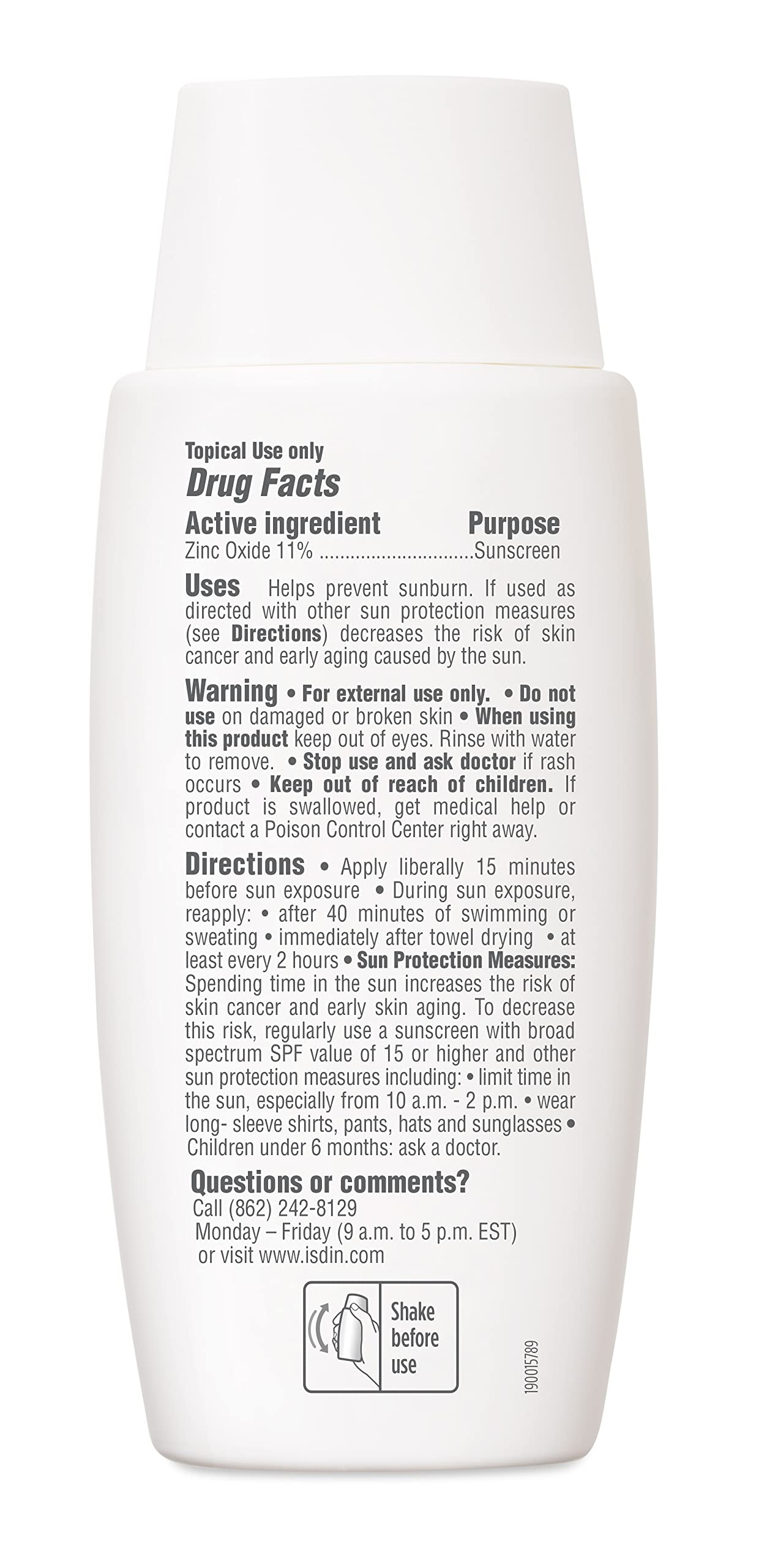 ISDIN Eryfotona Actinica fast absorption reduces greasy feel.