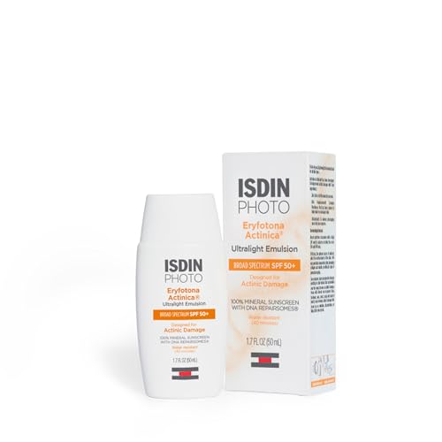 ISDIN Eryfotona Actinica travel-size bottle ready for on-the-go protection