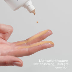 ISDIN Eryfotona Ageless tinted sunscreen label highlights zinc oxide and SPF 50.