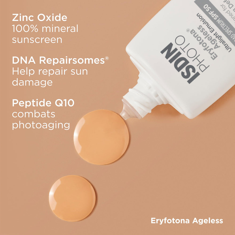 ISDIN Eryfotona Ageless non-greasy base for daily makeup routine