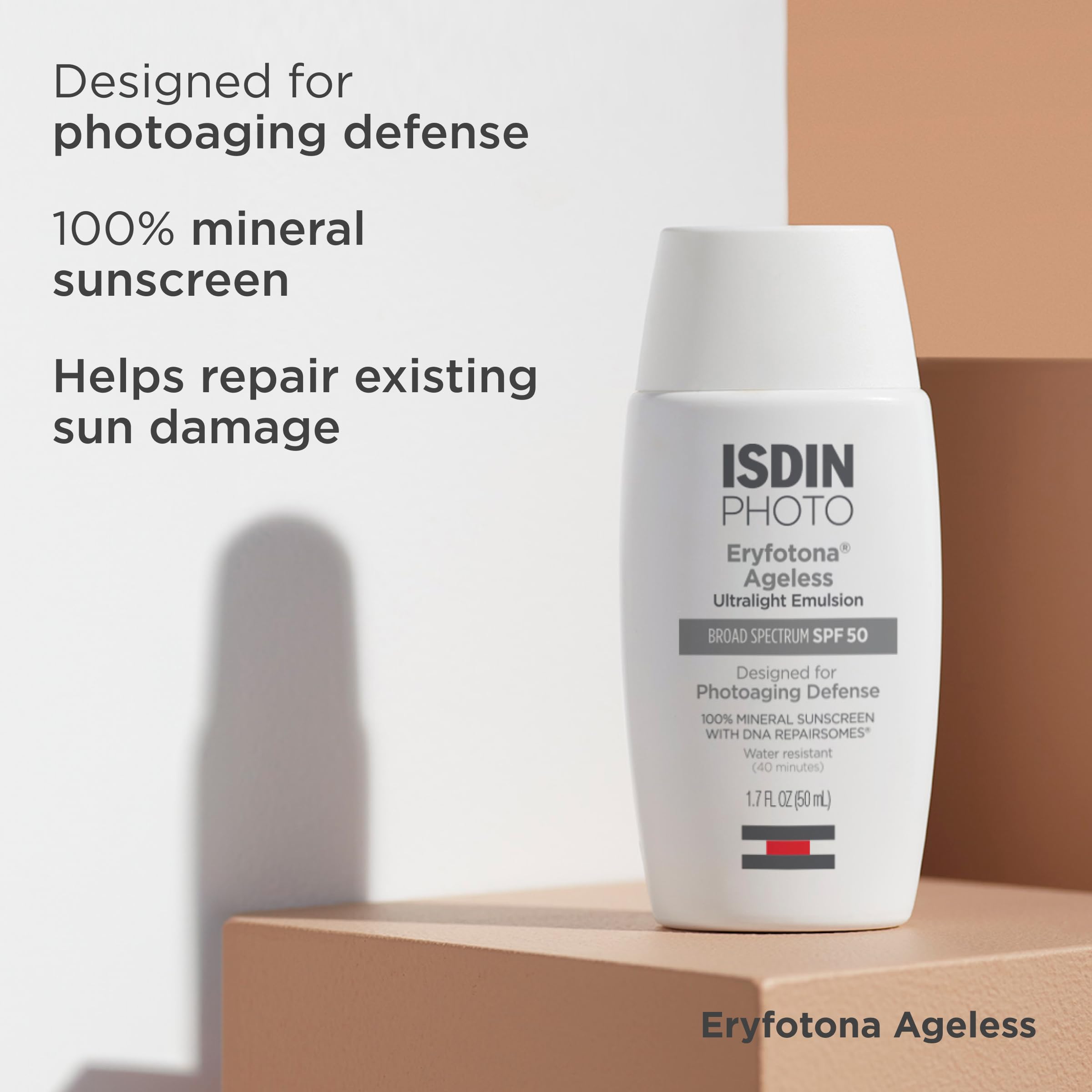 ISDIN Eryfotona Ageless vitamin E antioxidant boost for skin health